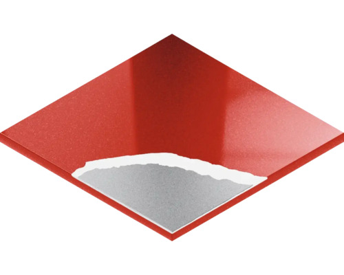 Rode zelfklevende tegelfolie