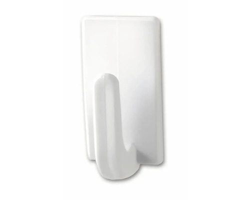Witte zelfklevende haak voor wandmontage