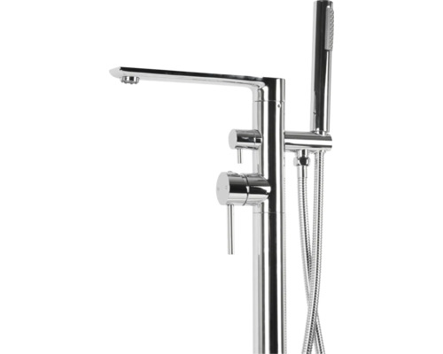 Vrijstaande badkraan met handdouche