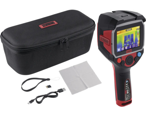 Warmtebeeldcamera met transportkoffer en accessoires