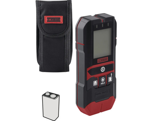 Vochtigheidsmeter met tas en batterij