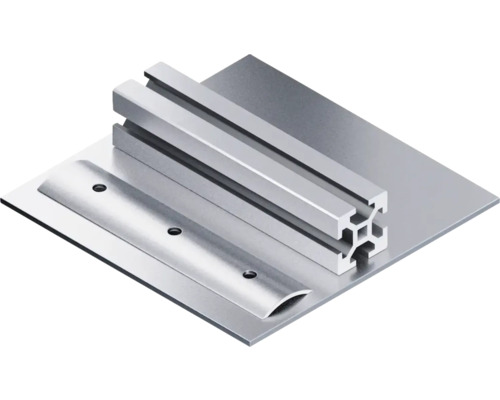 Aluminium profielen en aluminium plaat