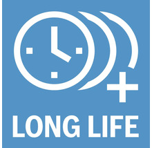 Lange levensduur symbool