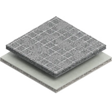 Isolatieplaat met raster