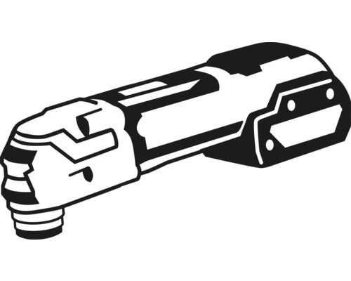 Oscillerende multitool hoekvoorzetstuk