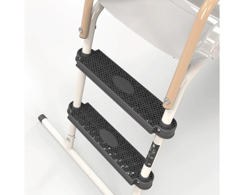 Detailopname van een trapje met twee treden