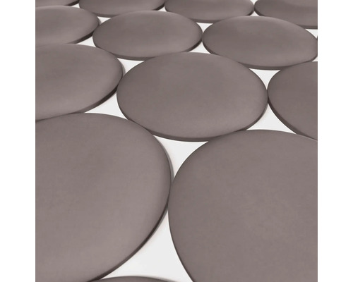 Close-up van ronde akoestische panelen voor geluidsisolatie