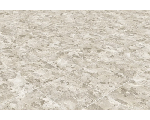 Vloer met tegels in steenlook