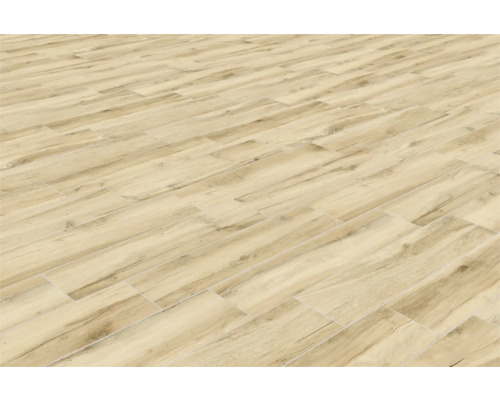 Gelegde vloer met houtlook