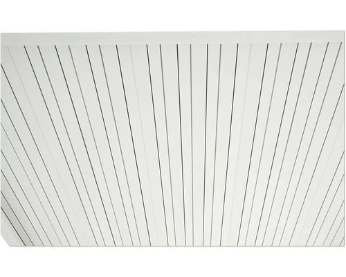 Plafond met houten panelen