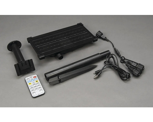 Solar vijverpompset met afstandsbediening en accessoires