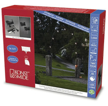 Verpakking voor Konstsmide zonnepaneel met batterij voor producten 24-31V inclusief USB-kabel, sensor, dimmer, timer, grondspie en afstandsbediening