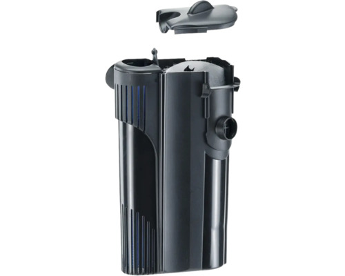 Aquarium binnenfilter met afgenomen deksel