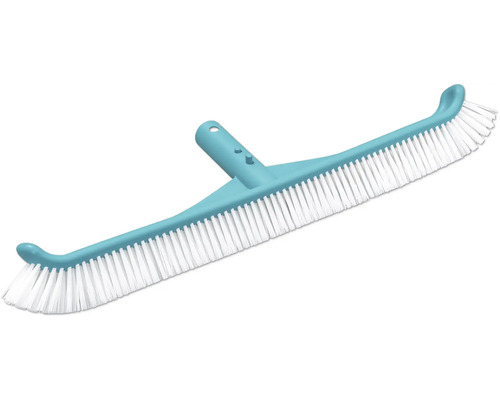 Zwembadborstel met witte borstelharen