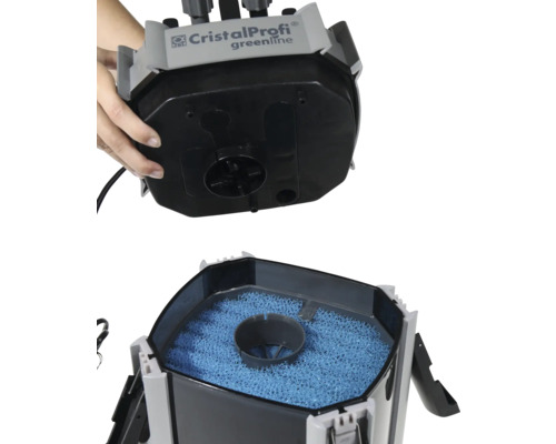 JBL CristalProfi Greenline aquarium buitenfilter, voor het reinigen van aquariumwater