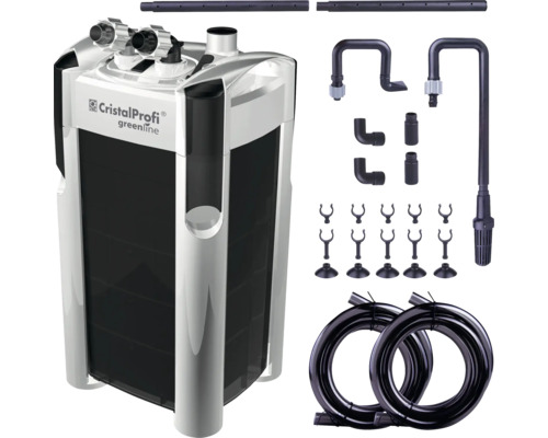 Aquarium buitenfilter met accessoires