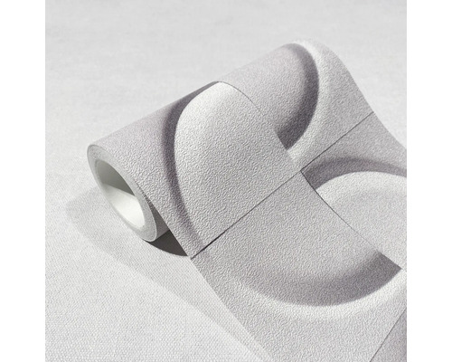 Rol driedimensionaal behang