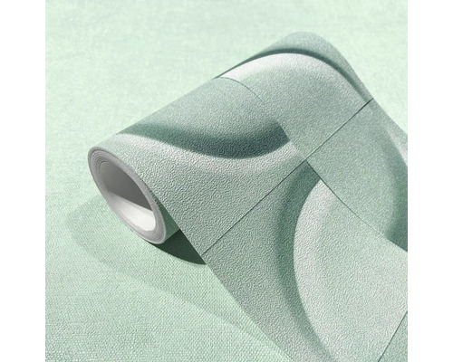 Rol reliëfbehang met geometrisch patroon