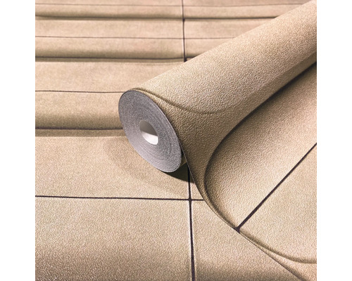 Behangrol met tegeldessin