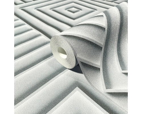 Rol behang met geometrisch patroon