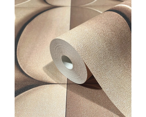Behangrol met geometrisch patroon
