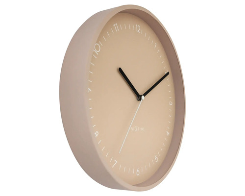 Nextime wandklok, ronde vorm