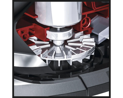 Binnenaanzicht van een motor-turbine-eenheid