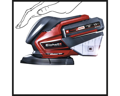 Einhell accu-multischuurmachine TE-OS 18/1 Li