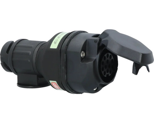 Aanhangerstekker 13-polig met klapdeksel