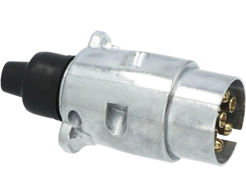 Metalen aanhangerstekker met zeven polen