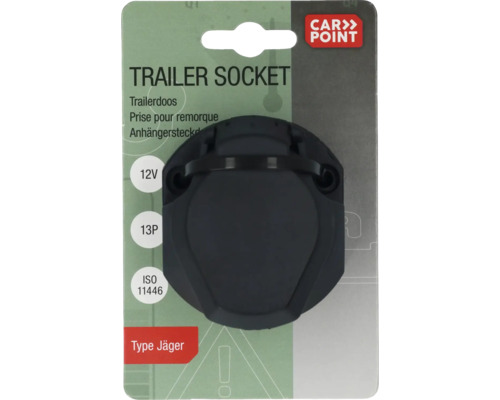 Aanhangercontactdoos type Jäger