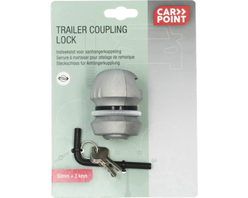 Aanhangerkoppeling slot met twee sleutels