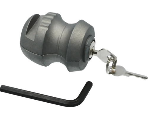 Diefstalbeveiliging voor trekhaak met sleutels en inbussleutel