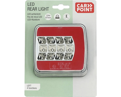 Carpoint LED achterlicht met vier functies