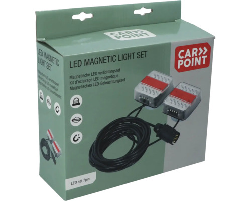 LED magnetische lichtset in productverpakking