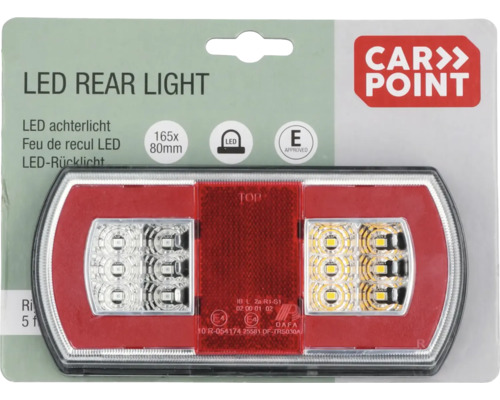 LED achterlicht 165x80 millimeter
