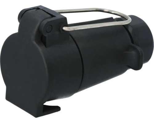 Aanhangerstekkerdoos met deksel en beugel