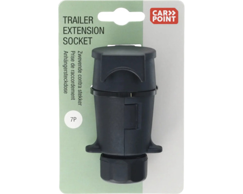 Aanhangercontactdoos met zeven polen