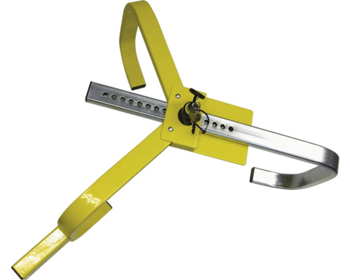 Parkeerklem met sleutel voor voertuigbeveiliging