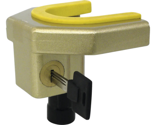 Diefstalbeveiliging met sleutel voor aanhangerkoppeling