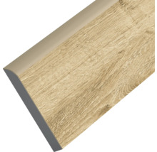 FORM&STYLE Tegelplint Firenze donlker eiken 7,3x60 cm