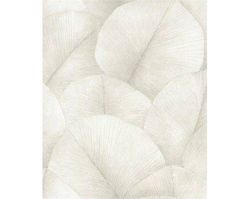 MARBURG Vliesbehang 34510 Kumano bladeren beige Behang met bladerenpatroon