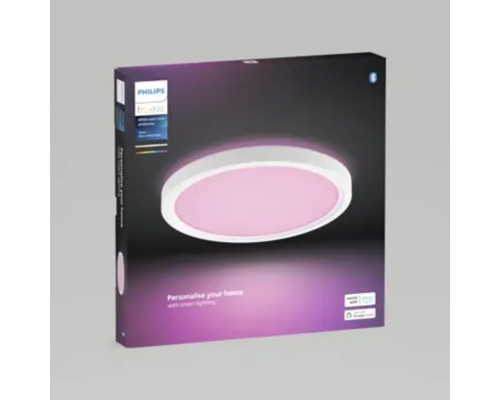 Verpakking van een Philips Hue plafondlamp