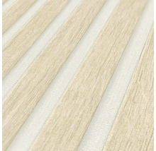 Behang met houten streepmotief