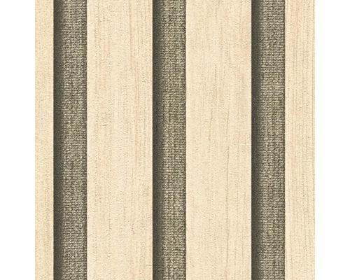 Behang met streepmotief