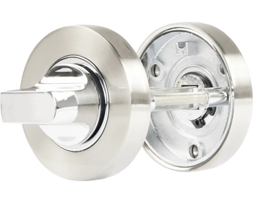 Deurkruk met draaiknop voor badkamer of toilet