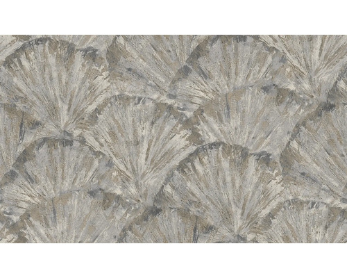 Behang met waaiervormig patroon