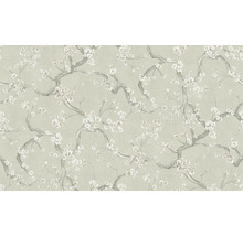 Behang met bloemmotief