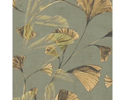Behang met ginkgo bladeren
