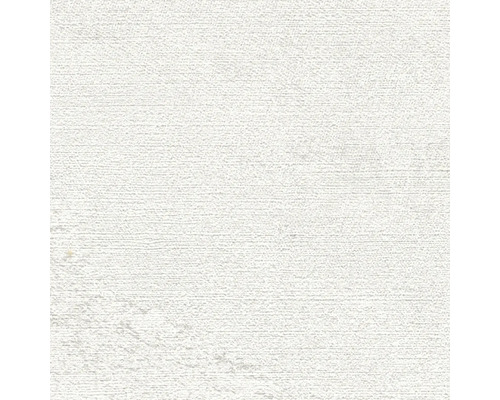 Close-up van een wit reliëfbehang met een fijne structuur